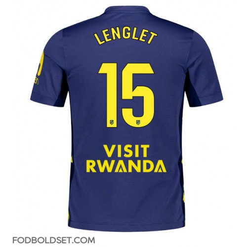 Atletico Madrid Clement Lenglet #15 Udebanetrøje 2025-26 Kortærmet
